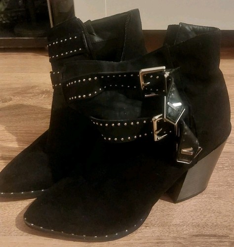 Womens heeled block boots - block,