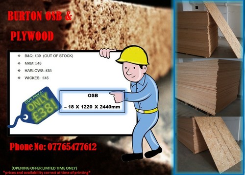 Osb sterling board - board, 2440x1220