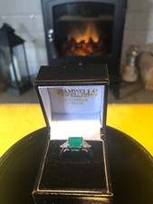 PREMIUM QUALITY ! (L) 925 Sterling silver Paraiba emerald  Gemstone BUY IT NOW !