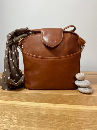 Vintage bag handbag tan brown - bag,