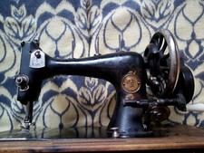 Vintage Clemens Muller Dresden VERITAS Antique Sewing Machine Collectible Unique
