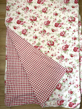 IKEA Rosali Rose Floral Check