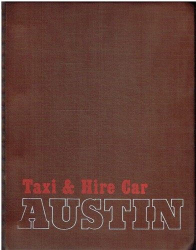 Austin fx4 fx4d - austin,