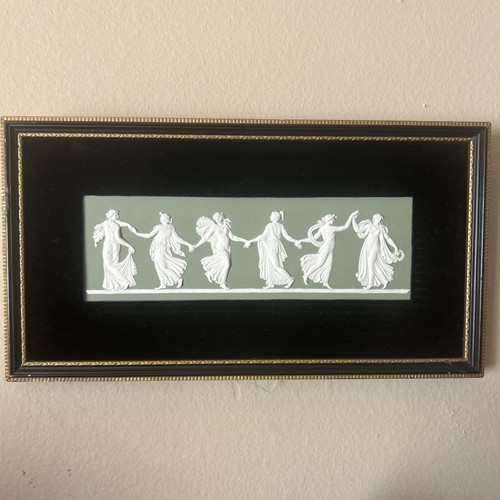 Wedgwood framed green - wedgwood, white