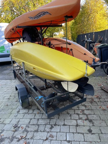Trailer for canoe - for, canoe,