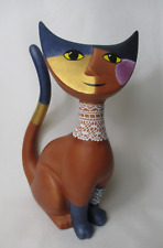 Old Vintage Goebel Biscuit Porcelain Cappuccino Cat By Rosina Wachtmeister