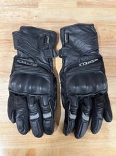 CHEAPEST ONLINE Alpinestars Patron Gore-Tex Black Leather Gloves Size Medium #C