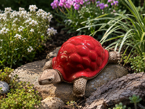 Ceramic tortoise - ceramic,