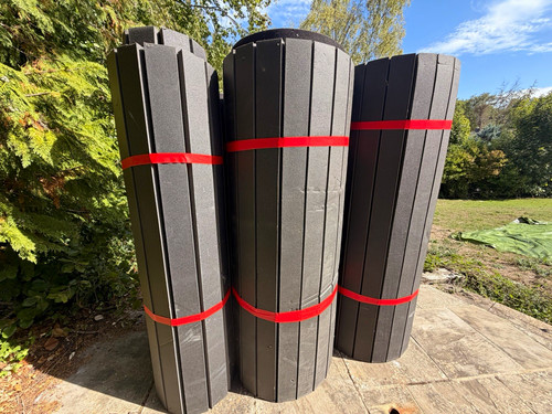 Black foldable foam gym - gym, mat