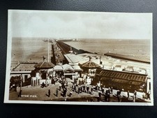 Real photo ryde pier 1937 - photo, isle