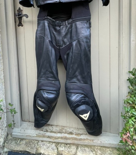 Dainese leather bottoms - leather,