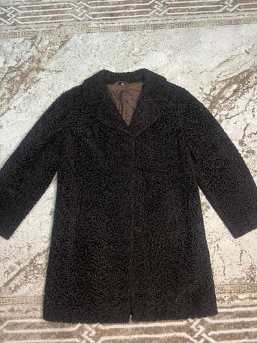 Vintage brown astrakhan - vintage,