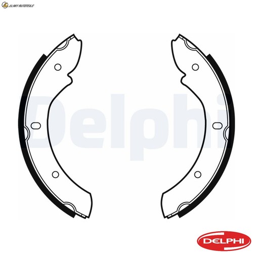 Brake shoe set - brake, for