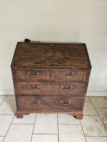 Vintage wooden writing bureau - writing,