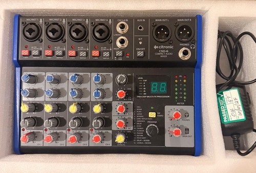 Citronic csm mixer - citronic, usb