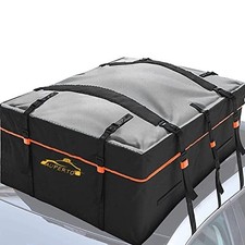 Car Roof Bag 600D Car Roof Box PVC 19 cubic ft Luggage Box Water & UV Repellant