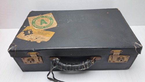 Vintage suitcase small - small, black