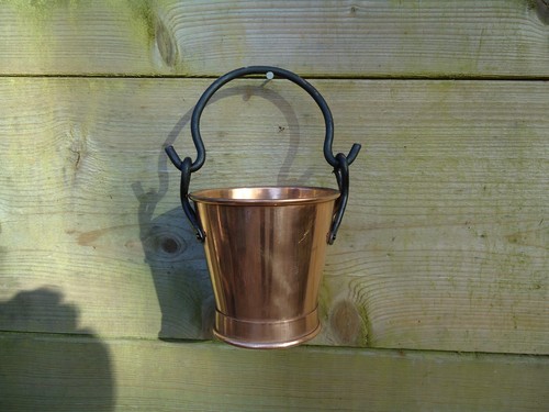 Small bucket copper iron - copper, &