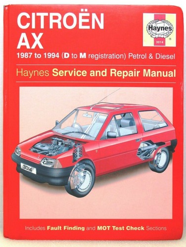 Haynes citroen petrol - haynes, ax