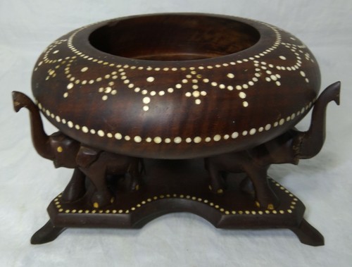African victorian ebony bowl - african,