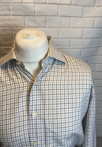 Pal zileri shirt blue beige - pal,