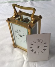 Antique 8-Day Carriage Clock, Lever Escapement – Working Order But Tired Mains