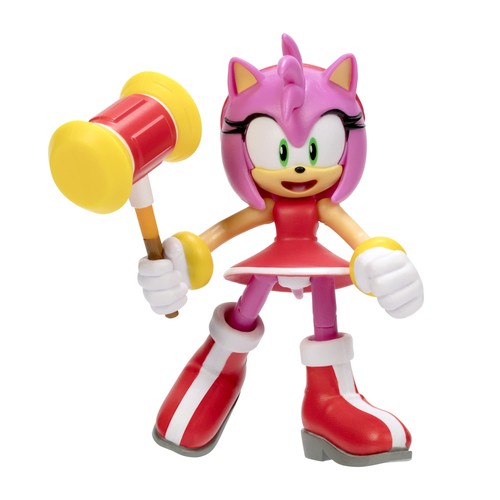 Sonic the hedgehog inch amy - sonic, 4-inch