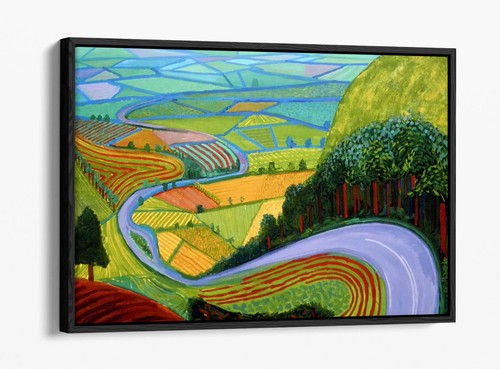 Garrowby hill david hockney - david,