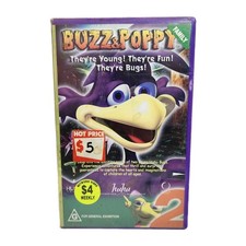 Buzz And Poppy Episodes 9-16 Big Box VHS PAL Video Tape & Ex Rental