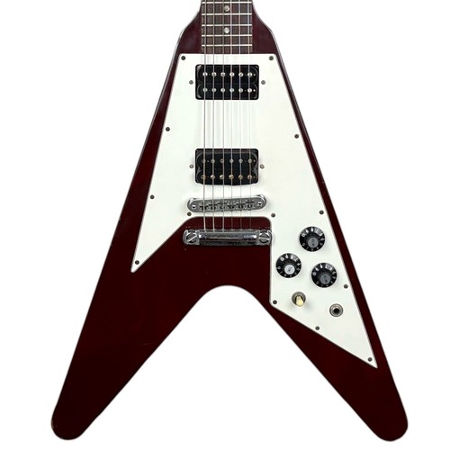 Gibson flying 1995 cherry - v,