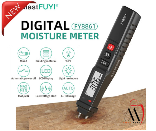 Digital moisture damp detector - moisture,