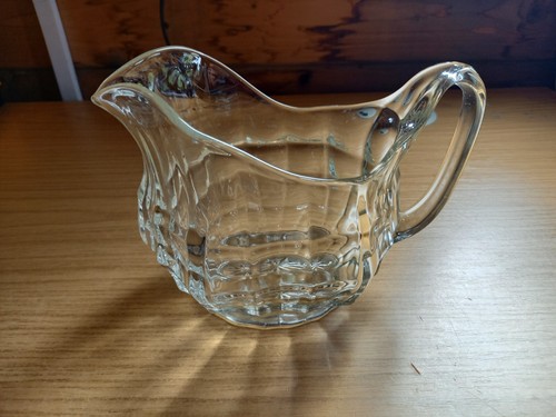 Vintage large moulded - , clear