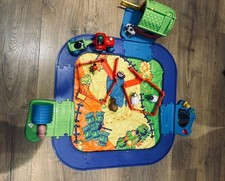 ELC HappyLand Farmyard Playset –Animals, farmer Tractor & Sounds – 2+ VGC  