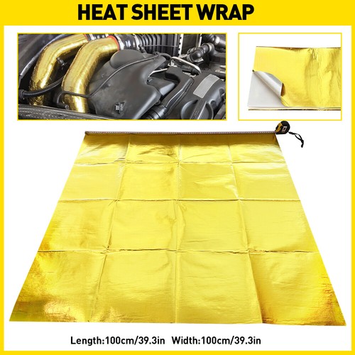 Gold heat barrier reflect - 1m,