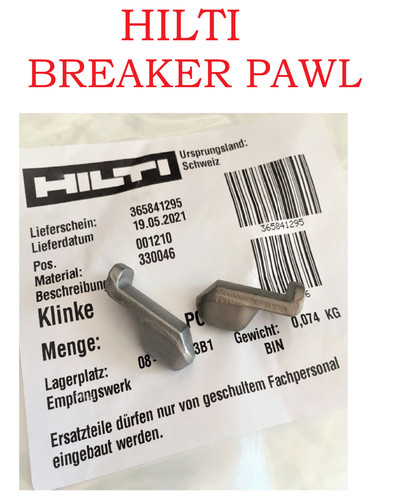 Hilti breaker chuck pawl - breaker,