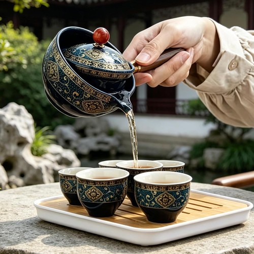 Ceramic tea set - set, teapot