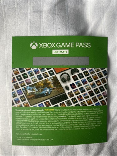 Xbox game pass ultimate - game, 1
