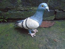 Cast iron racing pigeon ornament