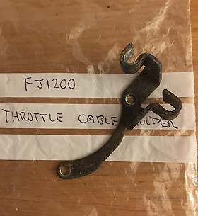 Yamaha throttle cable - cable, holder