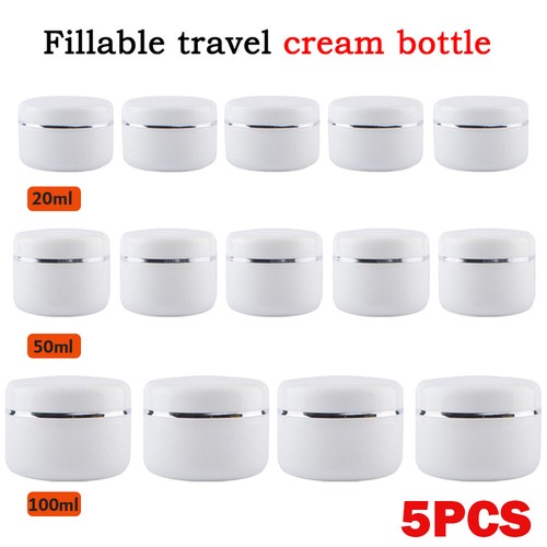 5pc 100ml empty round - 20-100ml,