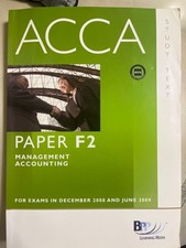 ACCA F2 Management Accounting
