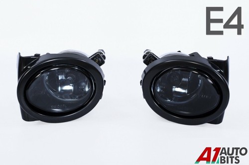 Smoked fog lights - lights, e46