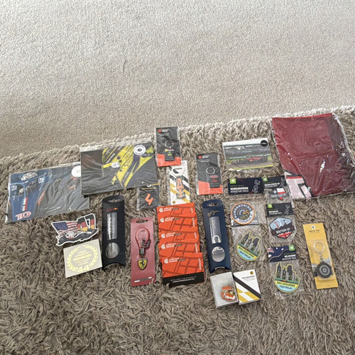 Fan job lot keyrings - fan,