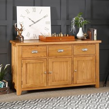 Cheshire Oak Large 3 Drawer 3