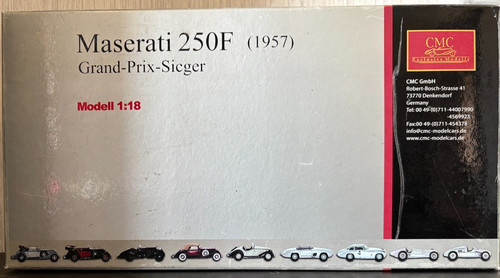 Cmc 051 scale maserati - cmc, 1/18