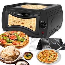 2100W Mini  Oven Chapati Roti Lahmacun Manakish Pizza Naan Bread Maker UK