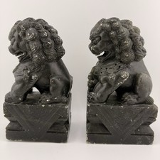 Pair of Vintage Chinese Dark