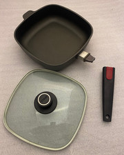 Woll Nowo 26cm square Saute Pan with detachable handle and lid