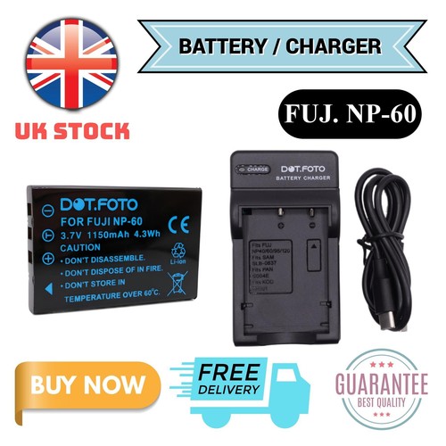 Battery charger for - np-60,