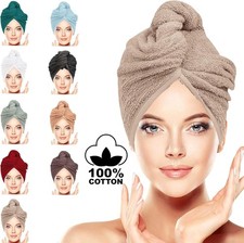COTTON Magic Hair Turban Towel